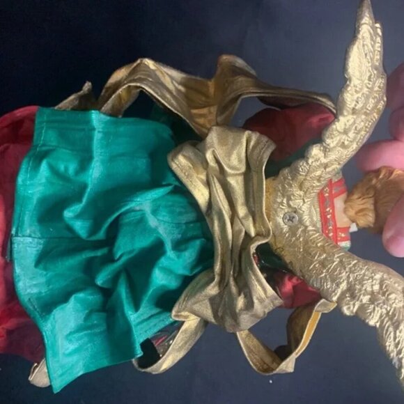 Kirklands‎ Christmas angel tree topper vintage NIB - Picture 3 of 3